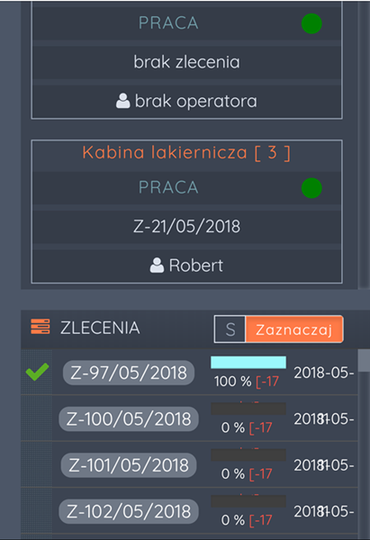 Raporty w aplikacji do zarządzania